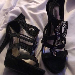 Black heels